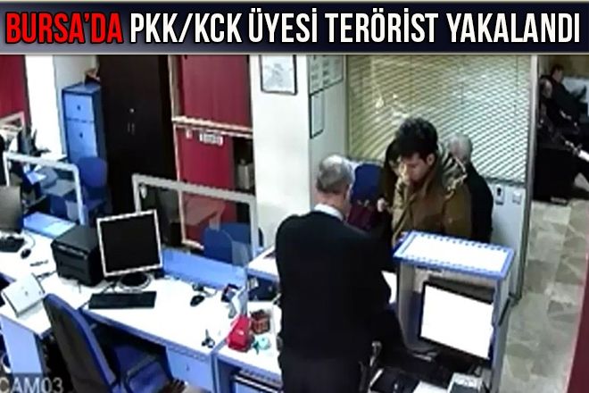 BURSA´DA PKK/KCK ÜYESİ TERÖRİST YAKALANDI     