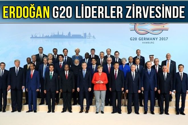 CUMHURBAŞKANI ERDOĞAN G20 LİDERLER ZİRVESİNDE 