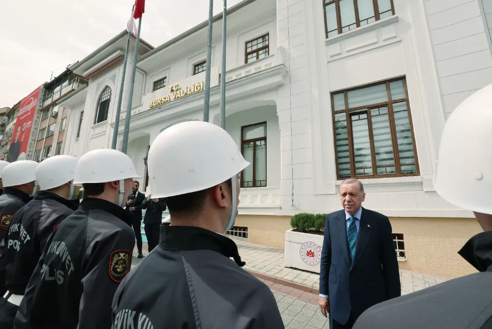 Cumhurbaşkanı Erdoğan, Bursa Valiliği