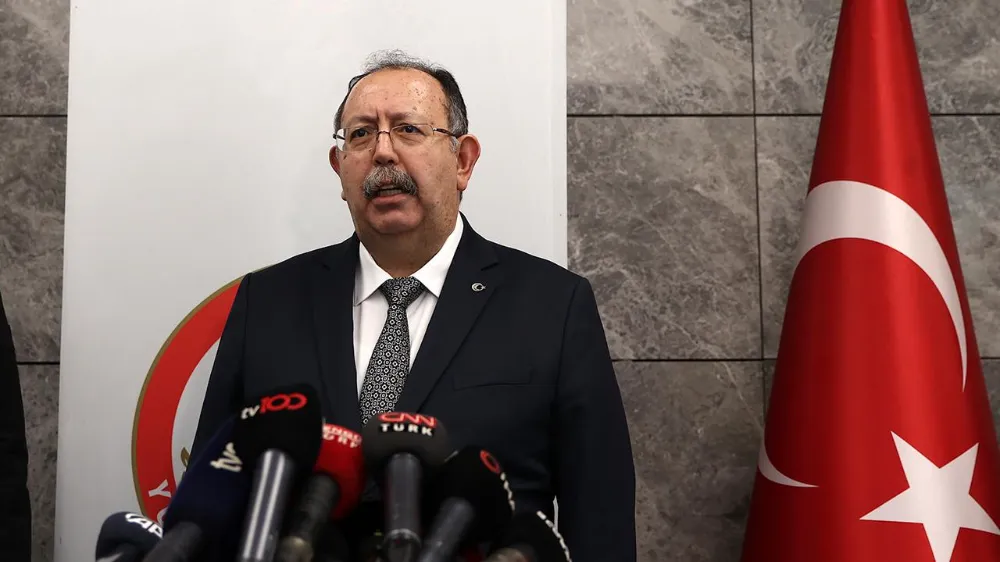 YSK Başkanı Yener: Oy verme işlemi bitti sayım döküm işlemine başlandı