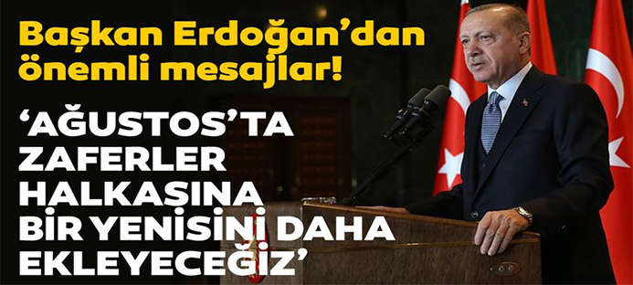 Cumhurbaşkanı Erdoğan`dan Kurban Bayramı mesajı