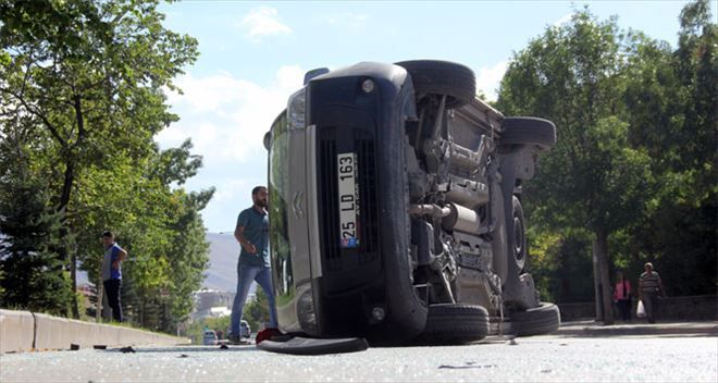 Erzurum´da trafik kazası: 6 yaralı