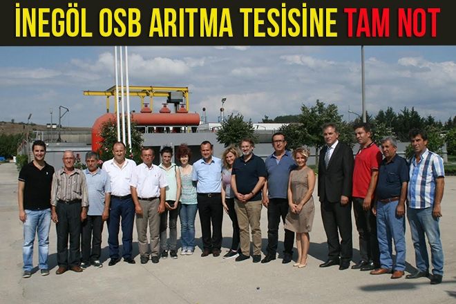 İNEGÖL OSB ARITMA TESİSİNE TAM NOT