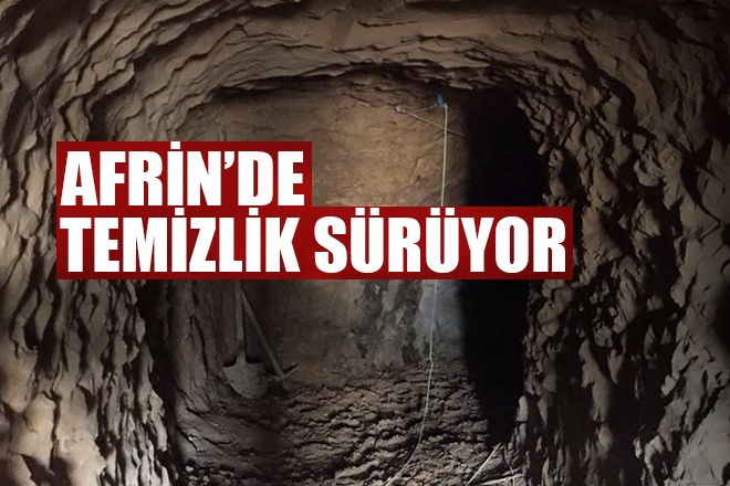 AFRİN´DE TEMİZLİK SÜRÜYOR