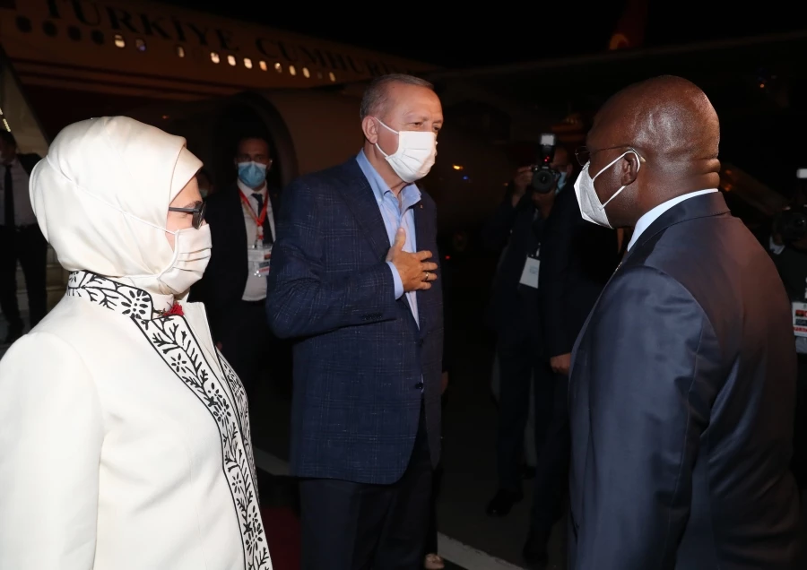 Cumhurbaşkanı Erdoğan, Angola’da   