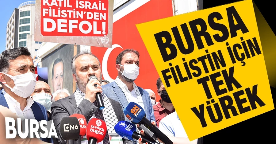 Bursa, Filistin için tek yürek