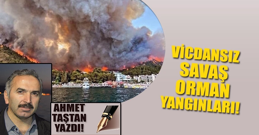 Vicdansız savaş, orman yangınları