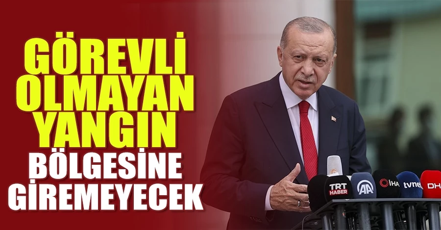 Cumhurbaşkanı Erdoğan, cuma namazı sonrası konuştu