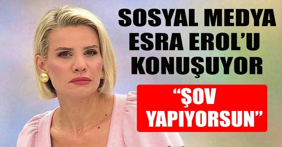 Sosyal medya sunucu Esra Erol