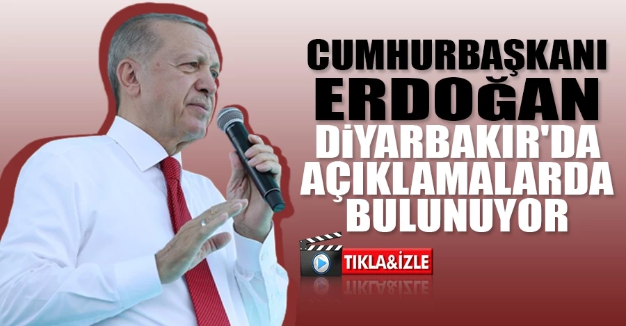 Cumhurbaşkanı Recep Tayyip Erdoğan, Diyarbakır