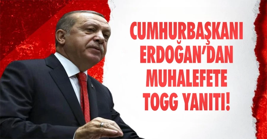 Cumhurbaşkanı Erdoğan: Togg
