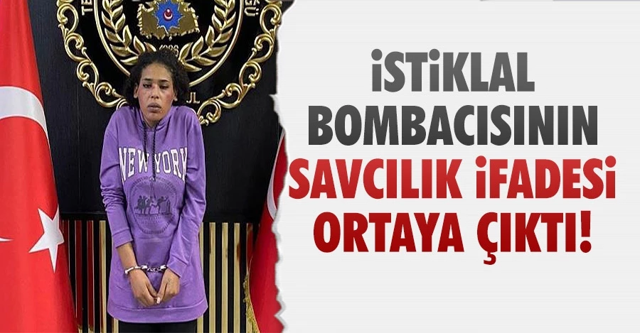 Taksim bombacısının savcılık ifadesi ortaya çıktı!