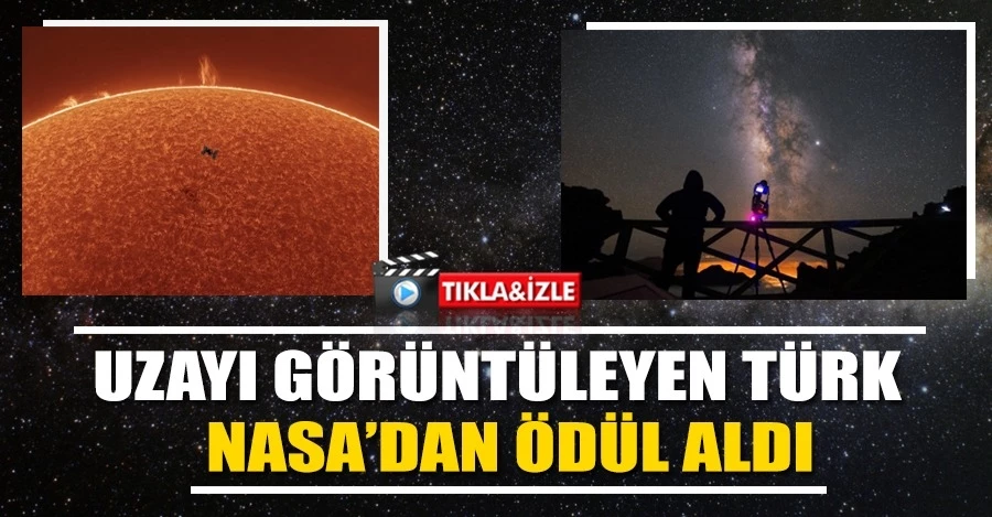 Uzayı görüntüleyen Türk Nasa