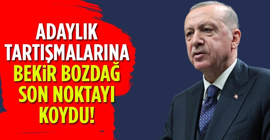 Bekir Bozdağ: Recep Tayyip Erdoğan