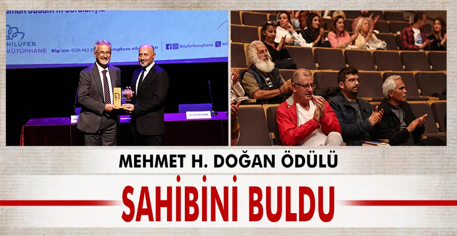 Mehmet H. Doğan Ödülü sahibini buldu