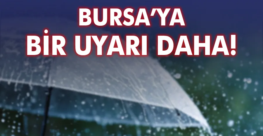 Meteorolojiden Bursa