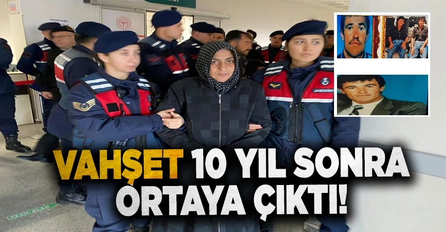 Vahşet 10 yıl sonra ortaya çıktı! Dini nikahlı kocasını zehirleyip öldürdükten sonra yakıp gömdü