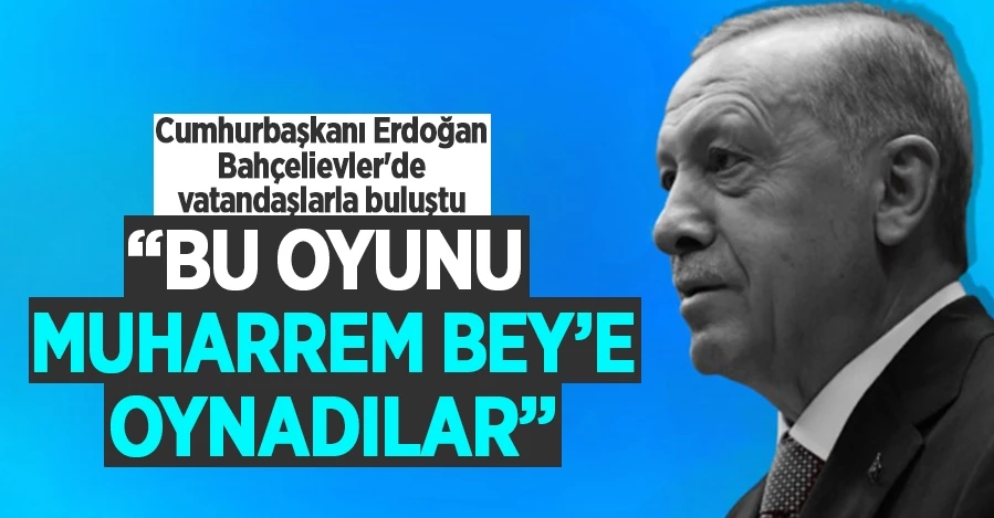Cumhurbaşkanı Erdoğan: “Milletimiz bunları emekliye ayıracak” 
