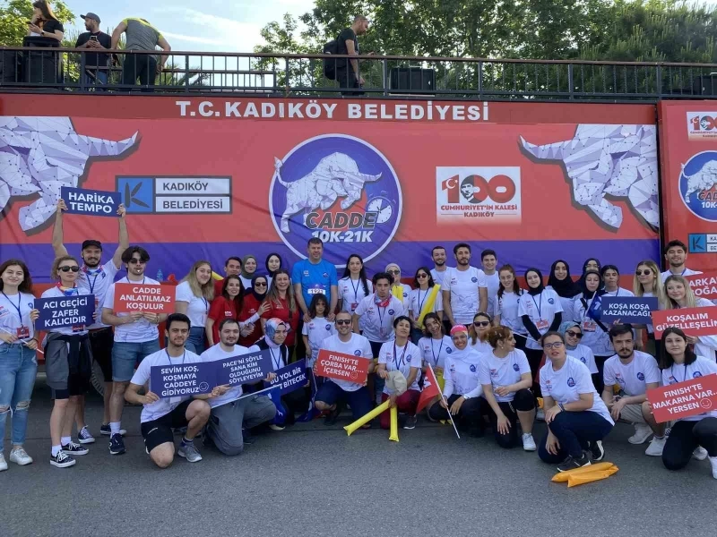 Kadıköy’de Cadde 10K-21K Koşusu heyecanı
