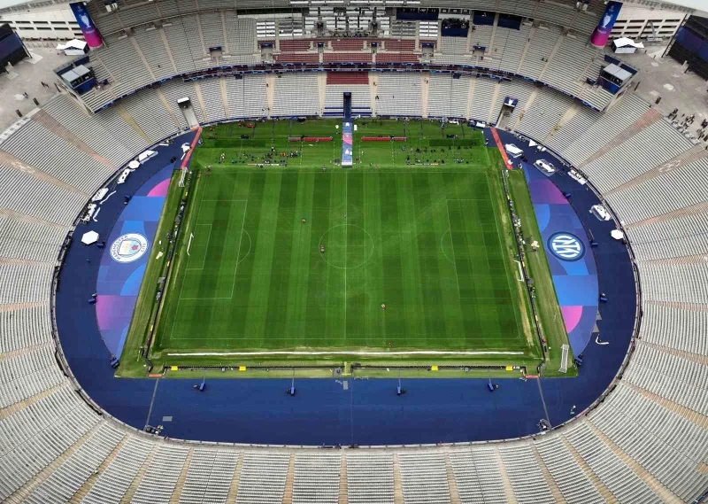 UEFA Şampiyonunun belirleneceği Atatürk Olimpiyat Stadı havadan görüntülendi
