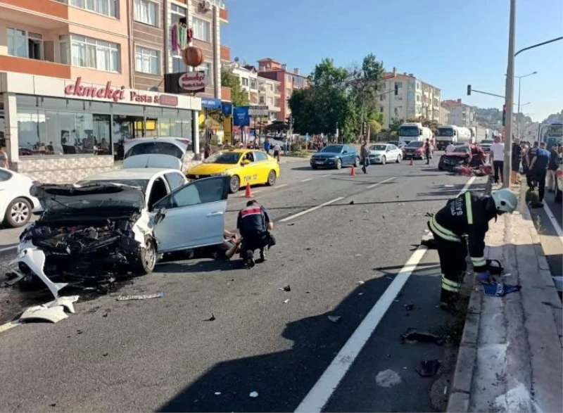 Tekirdağ’da feci kaza: 1 ölü 4 yaralı
