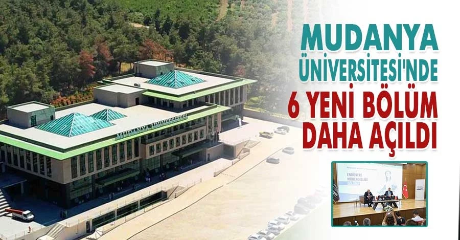 Mudanya Üniversitesi yeni açılacak bölümlerini tanıttı