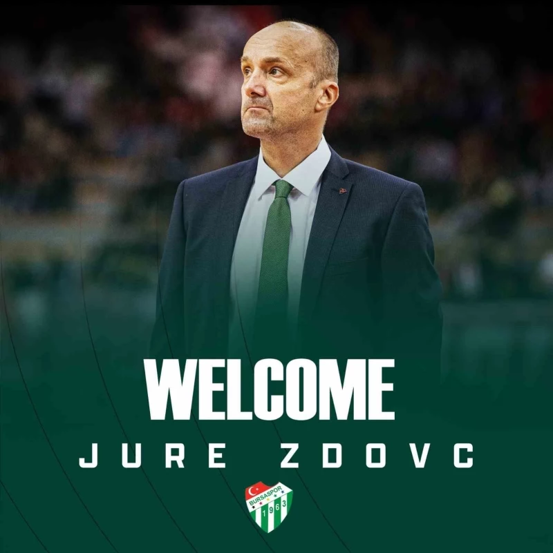 Bursaspor Basketbol, Jure Zdovc’i resmen açıkladı
