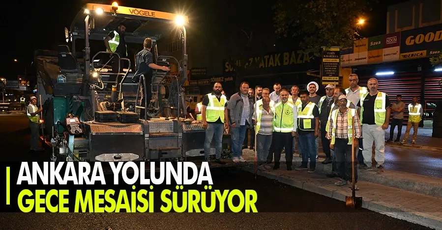 Bursa’da yollar Büyükşehir ile yenileniyor