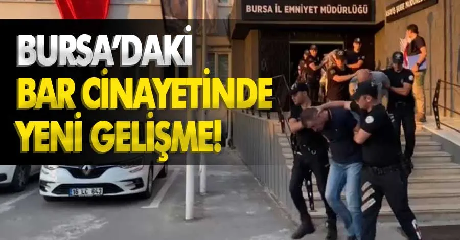 Bursa polisi bar cinayetinin failini Eskişehir’de yakaladı