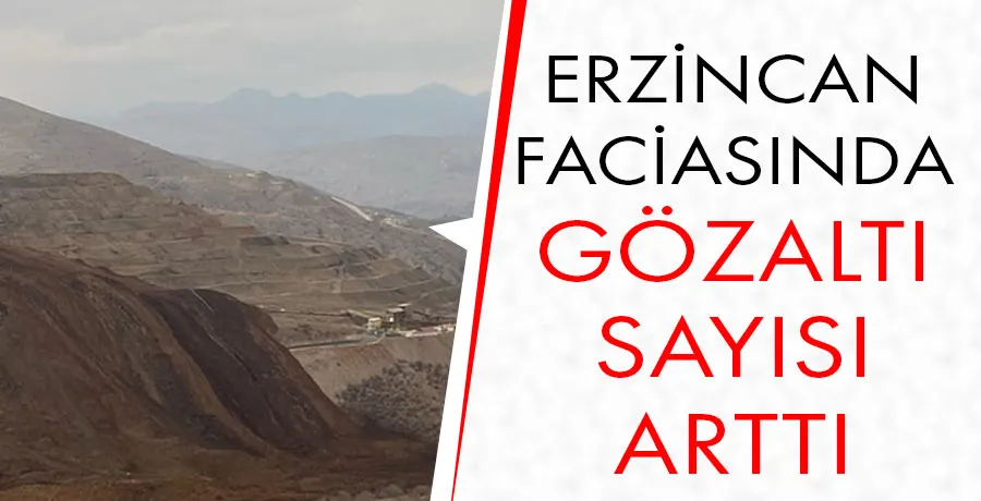 Erzincan maden kazasında gözaltı sayısı 8