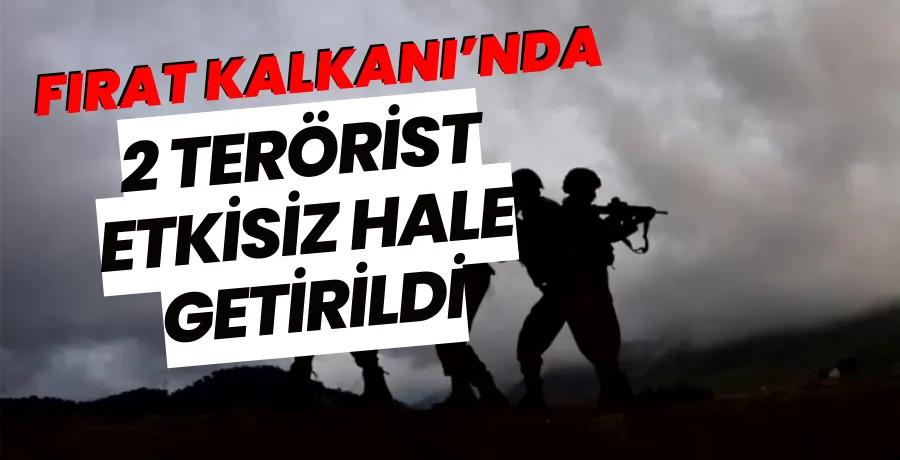 Fırat Kalkanı bölgesinde 2 PKK/YPG