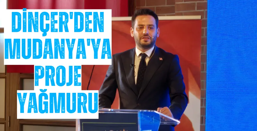 Gökhan Dinçer Mudanya için projelerini anlattı