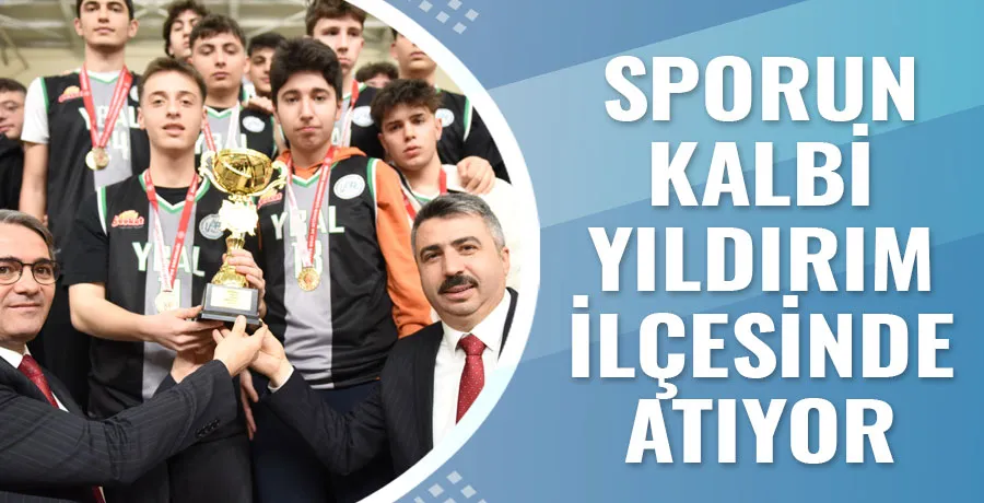 Yıldırım Belediyesi öncülüğünde Okul Sporları İlçe Şenlikleri heyecanı