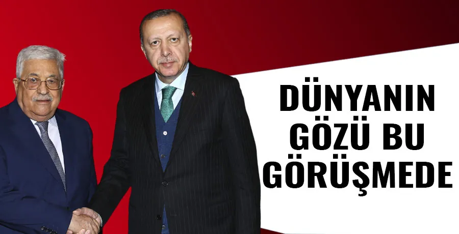 Erdoğan ve Abbas yarın bir araya geliyor