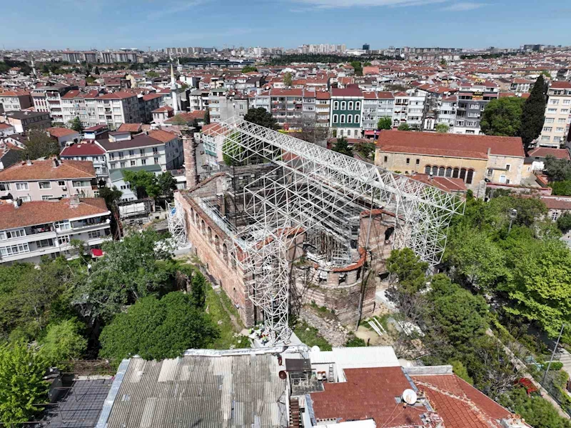 İmrahor İlyas Bey Camii’ne uzay kafes: 100 yıl sonra üstü kapatılacak