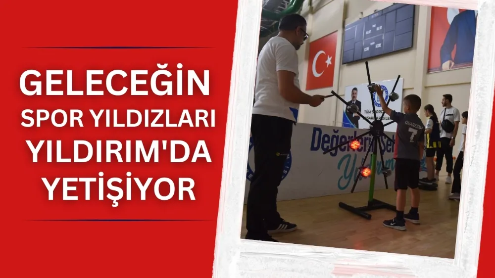 Geleceğin spor yıldızları Yıldırım