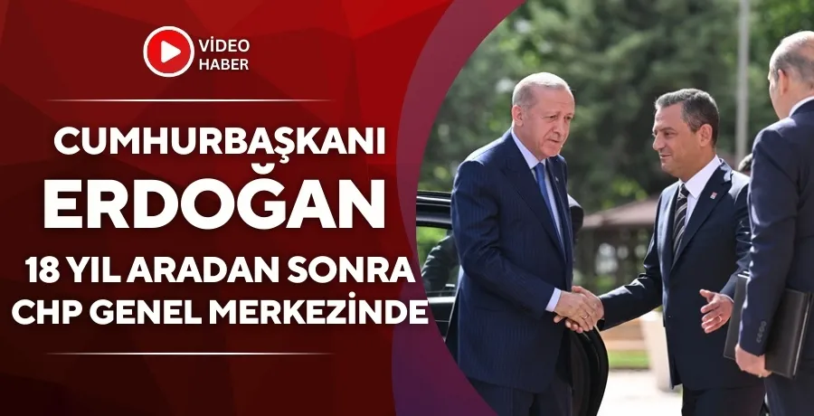 Erdoğan CHP Genel Merkezi