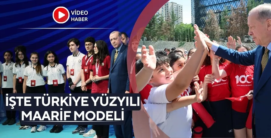 Cumhurbaşkanı Recep Tayyip Erdoğan, Türkiye Yüzyılı Maarif Modeli Tanıtım Programına katıldı