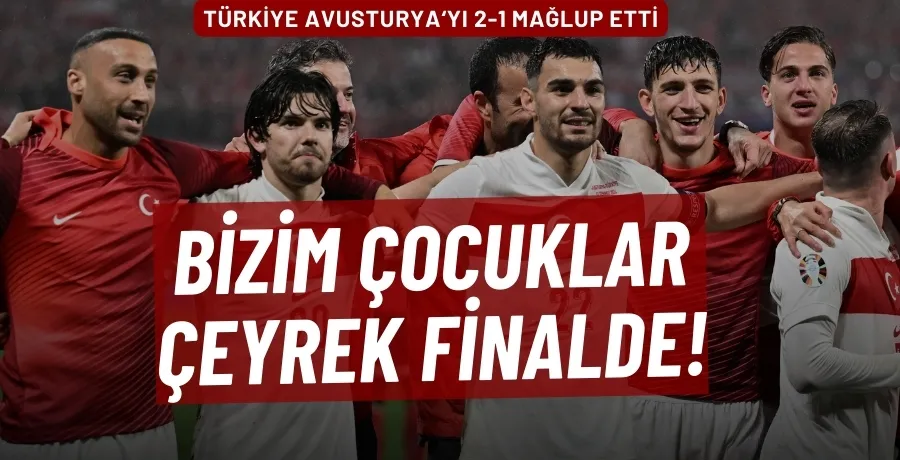 Milli takım çeyrek finale yükseldi