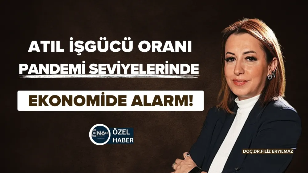 Atıl işgücü oranı pandemi seviyelerinde: Ekonomide alarm!