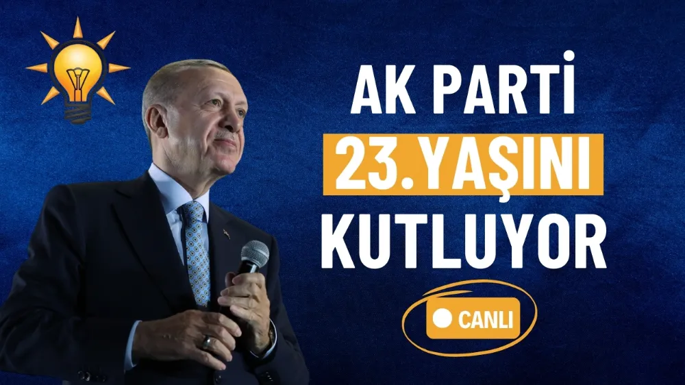 AK Parti 23.Yaşını kutluyor