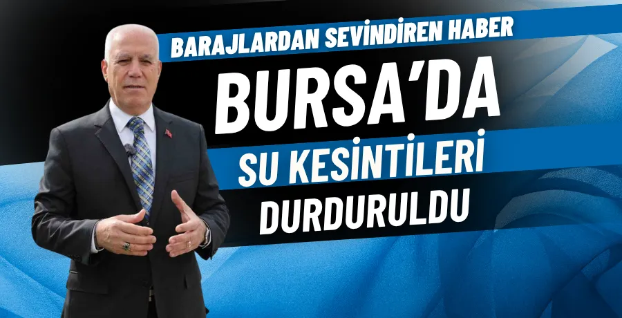 Su kesintileri durduruldu