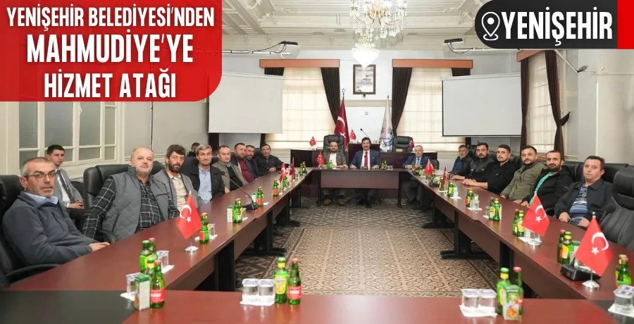 Yenişehir Belediyesi’nden Mahmudiye’ye hizmet atağı