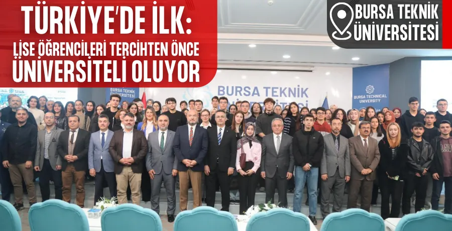 Türkiye’de İlk: Lise öğrencileri tercihten önce üniversiteli oluyor