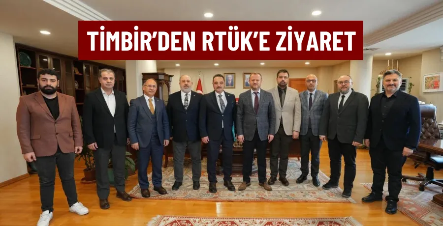  TİMBİR’den RTÜK’e ziyaret; İnternet medyasında yeni dönem iş birlikleri konuşuldu