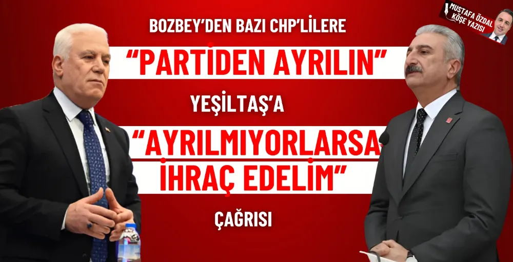 Bozbey’den bazı CHP