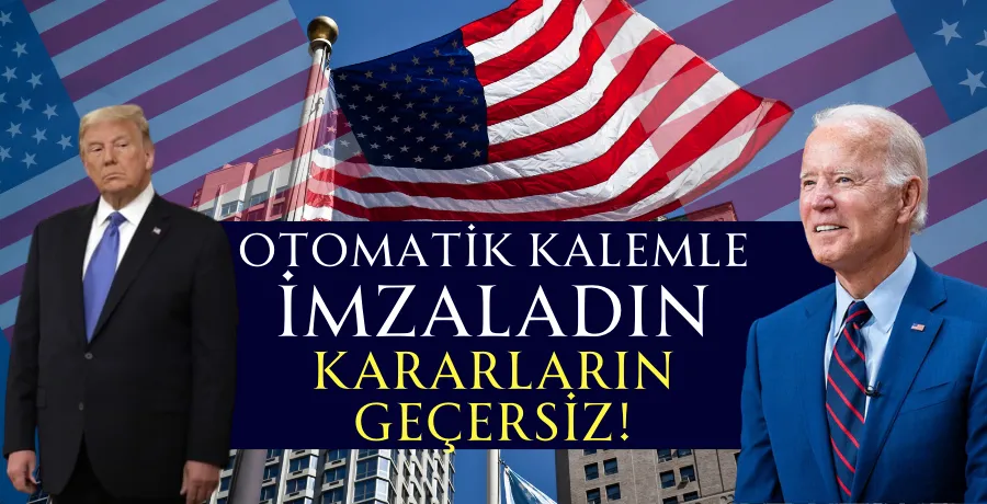 Trump’tan Biden’a “otomatik kalem” suçlaması: Af kararları geçersiz mi?