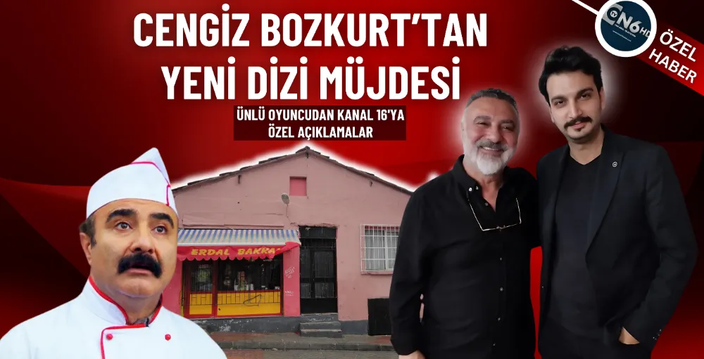 Ünlü oyuncu Cengiz Bozkurt