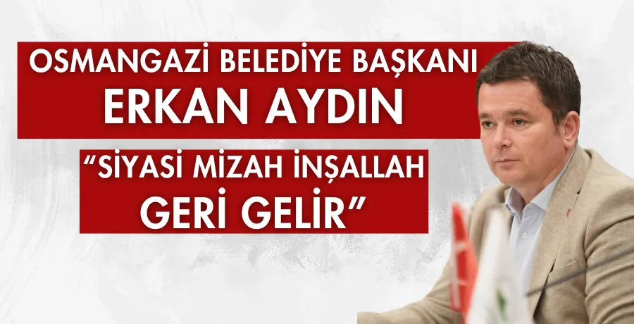Aydın: “Siyasi mizah inşallah geri gelir”