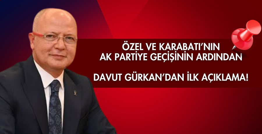 Davut Gürkan:”Gönül ve hizmet siyasetinin adresine hoş geldiniz!”
